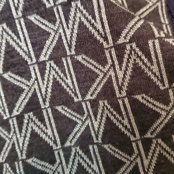 Michael Kors Gray & Silver Winter Scarf - Picture 2 of 5